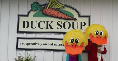 Duck Soup logo and ducks