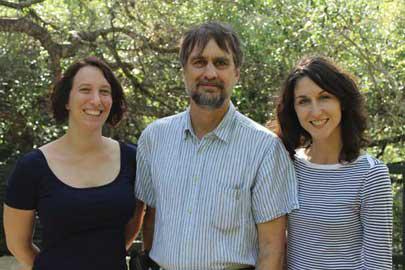 FCI staff (left to right) Rosie Weaver, Stuart Reid, and Suzi Carter.